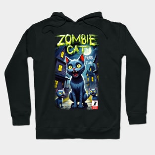 Zombie Cat Hoodie